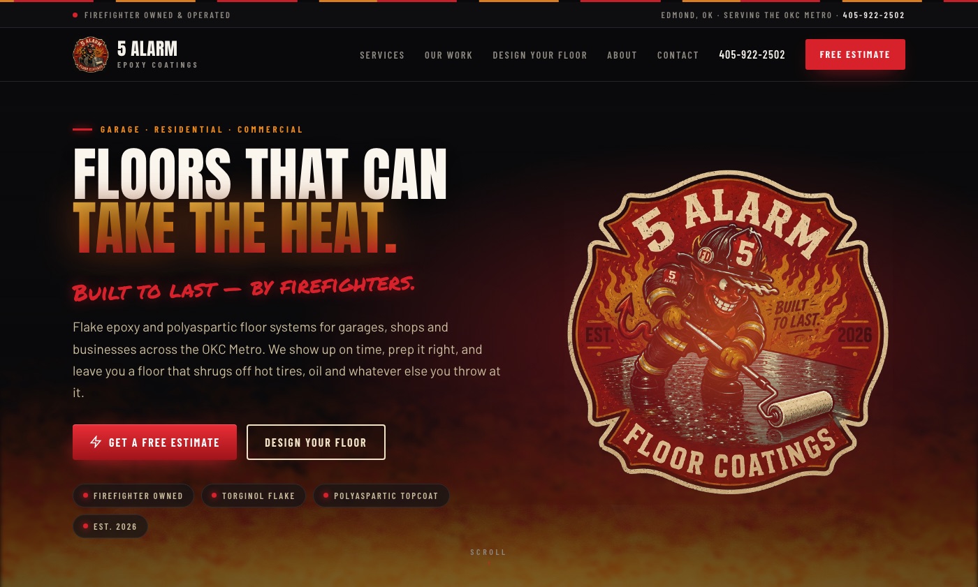 5 Alarm Epoxy Coatings